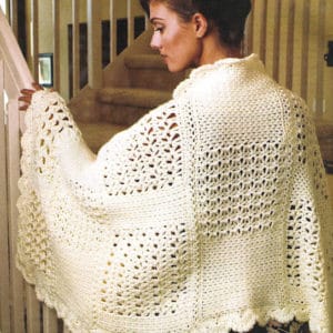 Link Blast: Free Crochet Patterns for Warm Rectangle Wraps
