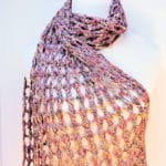 Tandem Fling Wrap Free Crochet Pattern