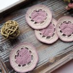 Belle Heart Coaster Free Crochet Pattern