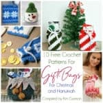 Link Blast: 10 Free Crochet Patterns for Gift Bags for Christmas and Hanukkah
