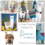 Roundup: 10 Free Crochet Patterns for Llamas (or Alpaca)