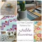 10 Free Crochet Patterns for Table Runners