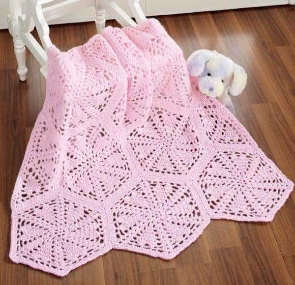 Cushy Crocheted Blanket Pattern – Mary Maxim Ltd