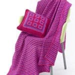 Tween Blanket and Pillow Free Crochet Pattern