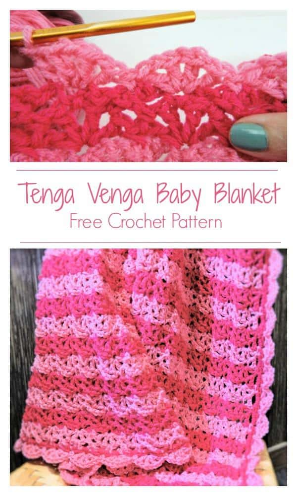 Tenga Venga Baby Blanket Pinterest Image