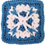 Bailey Afghan Square Block Free Crochet Pattern