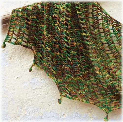 Dragon Wing Shawl