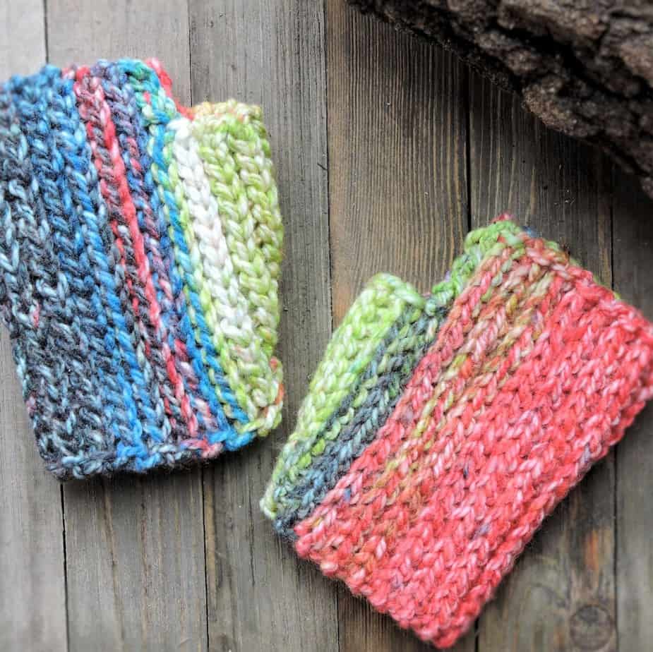 Last Minute Hopscotch Mitts CrochetKim Free Crochet Pattern