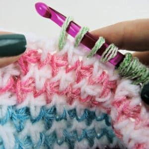 Crochet Hook and Yarn