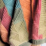 Modern Patchwork Throw Free Crochet Pattern