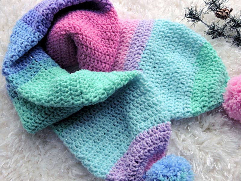 Crochet scarf image