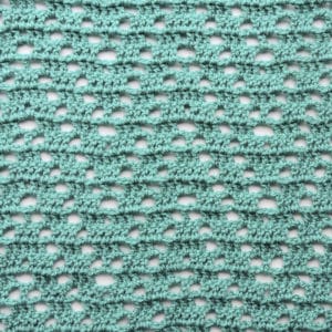 Chevron Lace Crochet Stitch