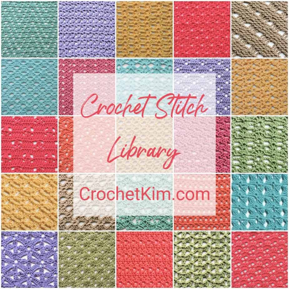 Crochet Lace Stitches With Pattern Cards - CrochetKim™