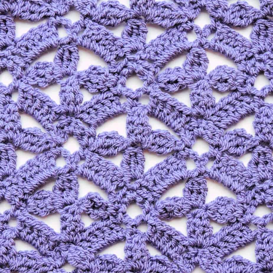 Pixie Diamonds Crochet Stitch