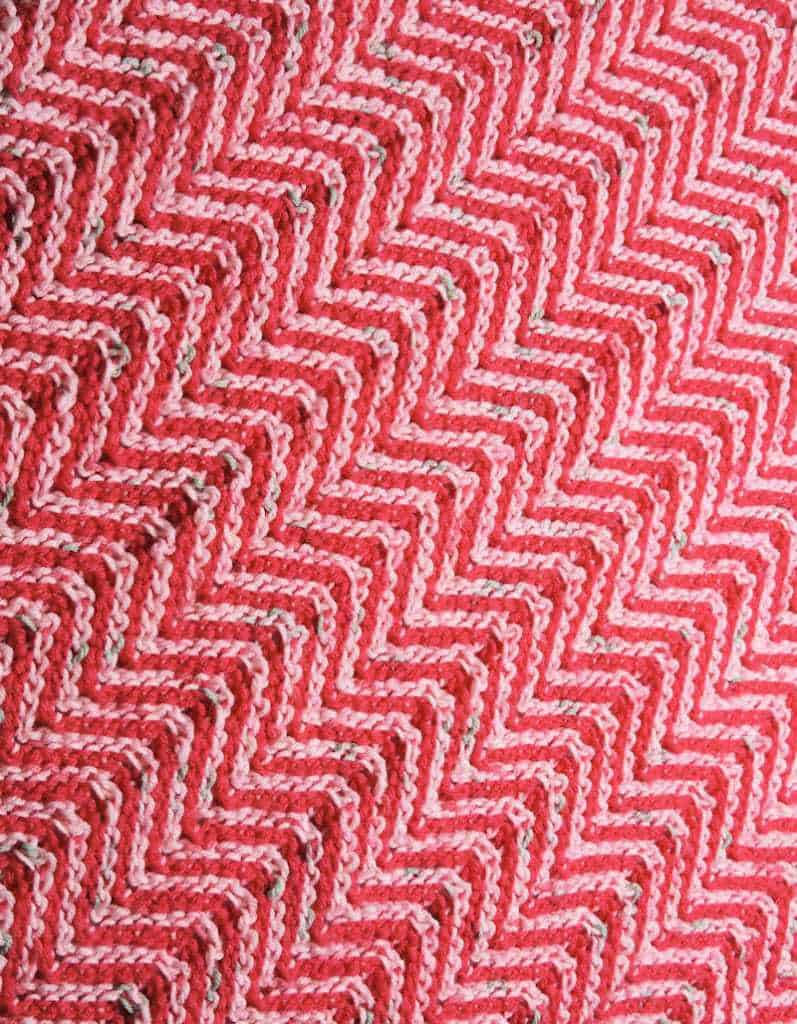 Ripple Candy Baby Blanket