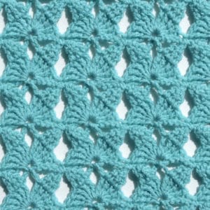 Butterfly Lace Free Crochet Stitch