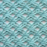 Candlelight Lace Free Crochet Stitch Tutorial