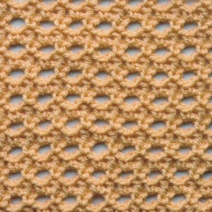 Cat’s Eye Lace Crochet Stitch