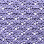 Lattice Loop Free Crochet Stitch Tutorial