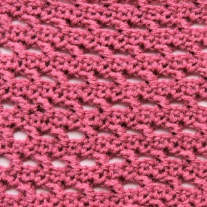 Split Crossed Doubles Free Crochet Stitch