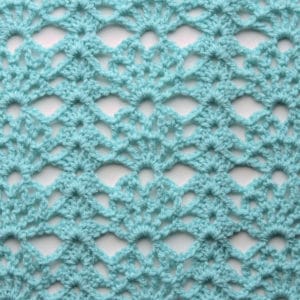 Sunspray Lace Crochet Stitch
