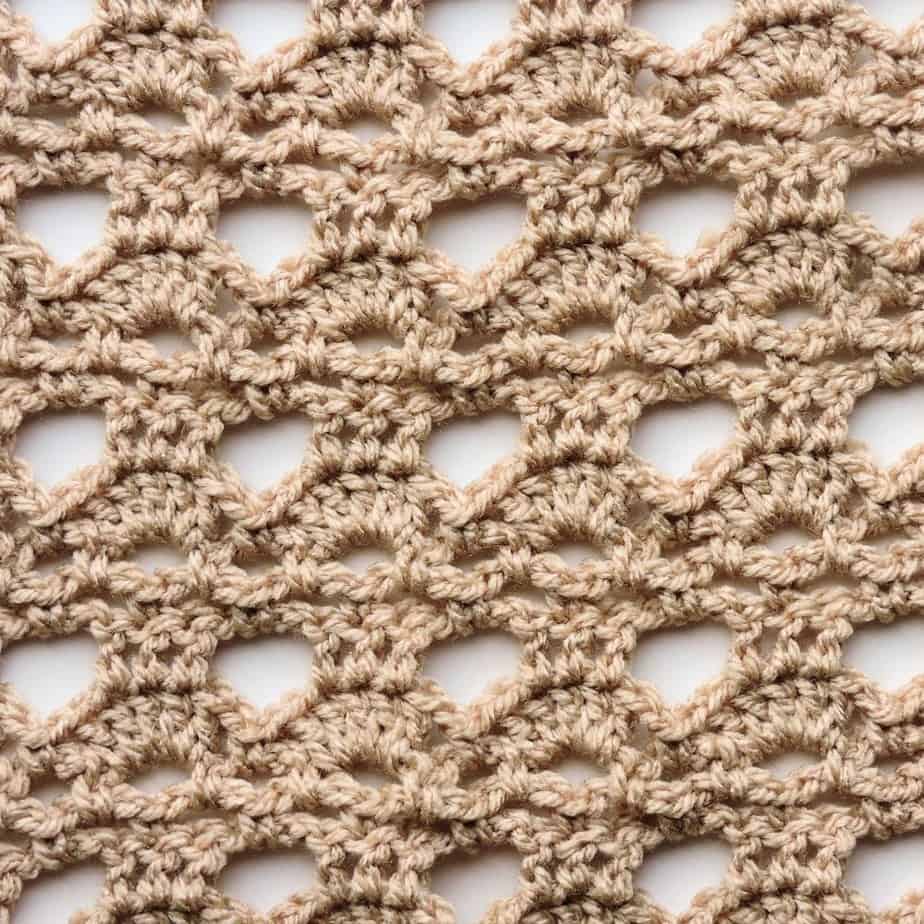 Lovely Arches CrochetKim Free Crochet Stitch Tutorial