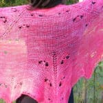 Mariposa Lace Shawl Free Tunisian Crochet Pattern
