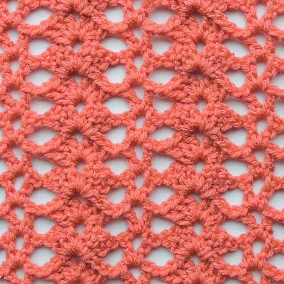 Shell Columns CrochetKim Free Crochet Stitch Tutorial