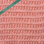 Tunisian Double Stitch in TSS Crochet Stitch Tutorial