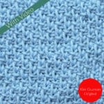 Tunisian Alternating Knit and Purled Knit Crochet Stitch Tutorial