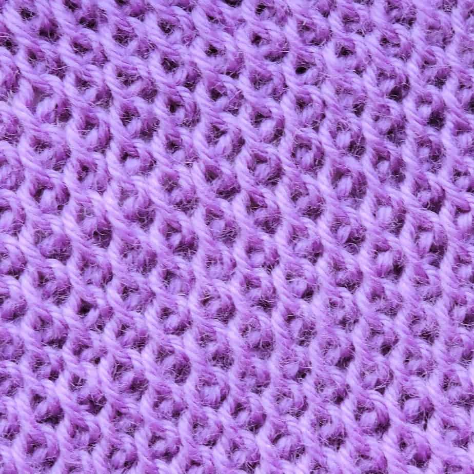 Tunisian Simple Stitch To Back Loop CrochetKim Crochet Stitch Tutorial