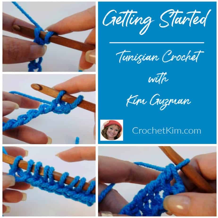 Getting Started with Tunisian Crochet: Foundation Row CrochetKim Stitch Tutorial