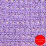Tunisian Layered Eyelets Crochet Stitch Tutorial