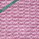 Tunisian Tiny Clusters Crochet Stitch Tutorial