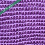 Tunisian Chain Back Bar Stitch Crochet Stitch Tutorial