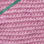 Tunisian Chain Top Loop Stitch Crochet Stitch Tutorial