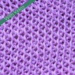 Tunisian Simple Stitch To Back Loop Crochet Stitch Tutorial