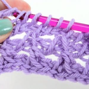 Learn to Make Tunisian Crochet Lace with Free Patterns and Stitches
