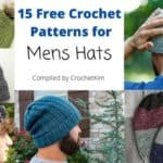 15 Mens Crochet Hat and Beanie Patterns – All Free!