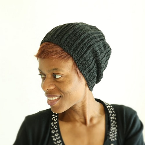 crochet slouch hat