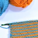 Skinny Stripes Scarf Crochet Pattern
