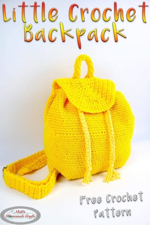 20+ Creative DIY Backpack Ideas & Projects (With Tutorials) For 2024 |  Crochet bags purses, Crochet backpack, Crochet bag