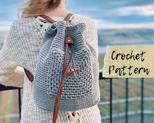 10 Amazing Crochet Backpack Patterns For Every Occassion - Blue