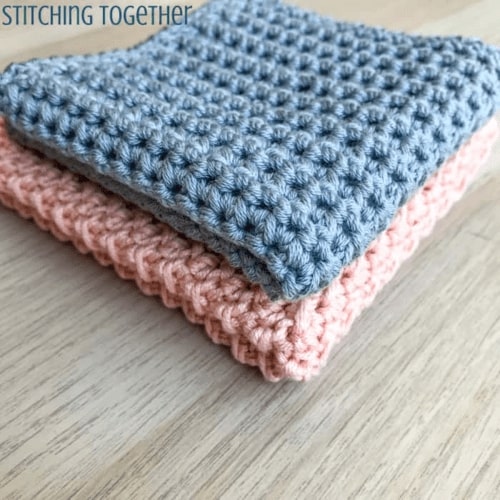 The Petite and Pretty Washcloth by Stitching Together