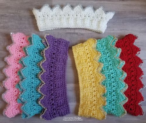 The Fun Ear Warmer Crown by The Purple Poncho