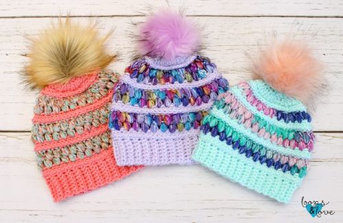 The Jelly Beanie by Loops and Love Crochet