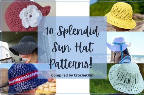 Crochet summer store hat pattern