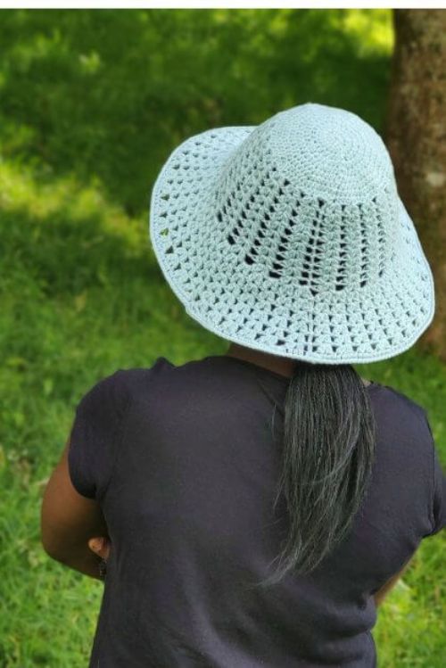 The Easy Breezy Sun Hat by Fosbas Designs