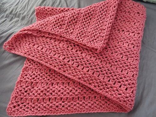 The Elegant Crochet Baby Blanket by Meladora’s Crochet