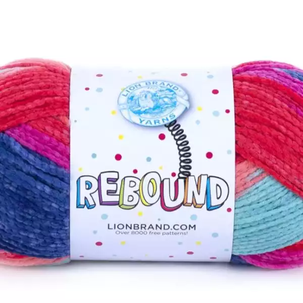 Lion Brand Yarn Rebound yarn, SPRING
